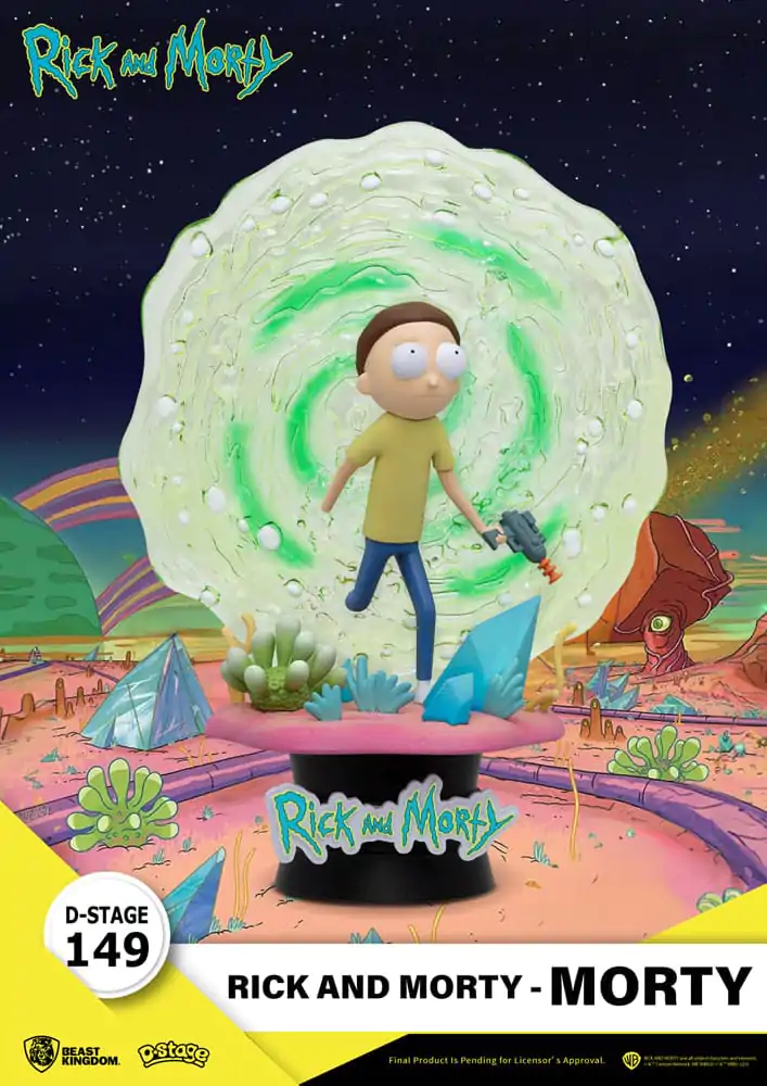 Rick & Morty D-Stage Morty PVC Dioráma szobor figura 14 cm termékfotó