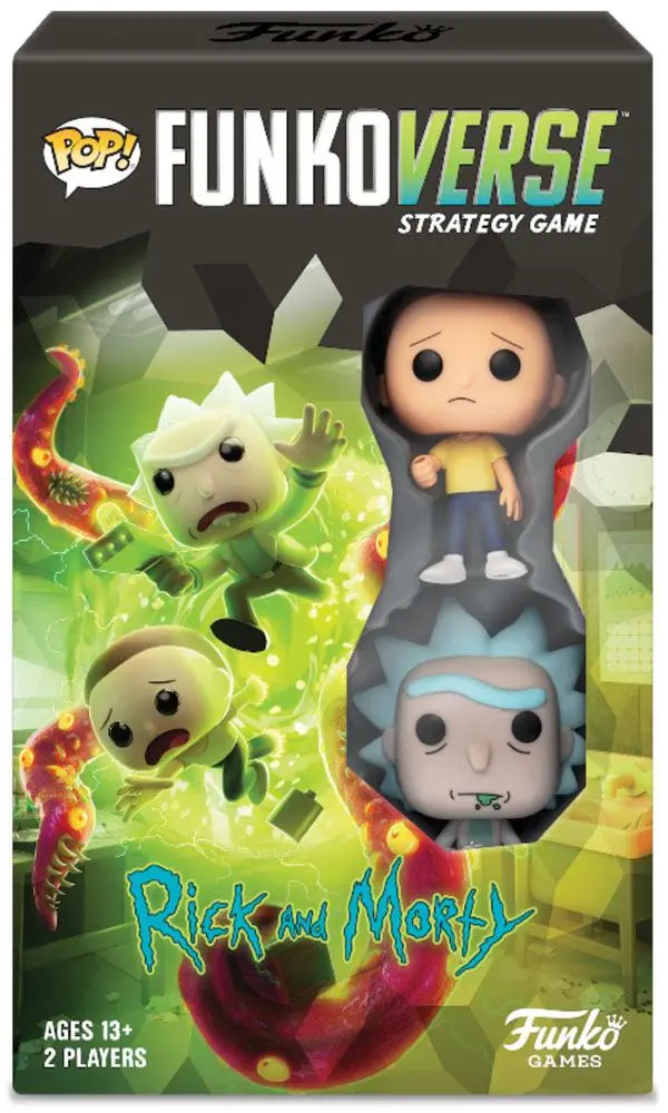 Rick &amp; Morty Funkoverse 2 Character Expandalone Angol nyelvű társasjáték termékfotó