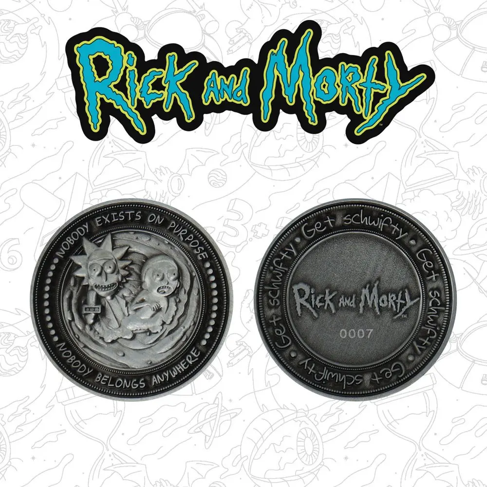 Rick &amp; Morty Gyűjthető érme Limitált kiadás termékfotó