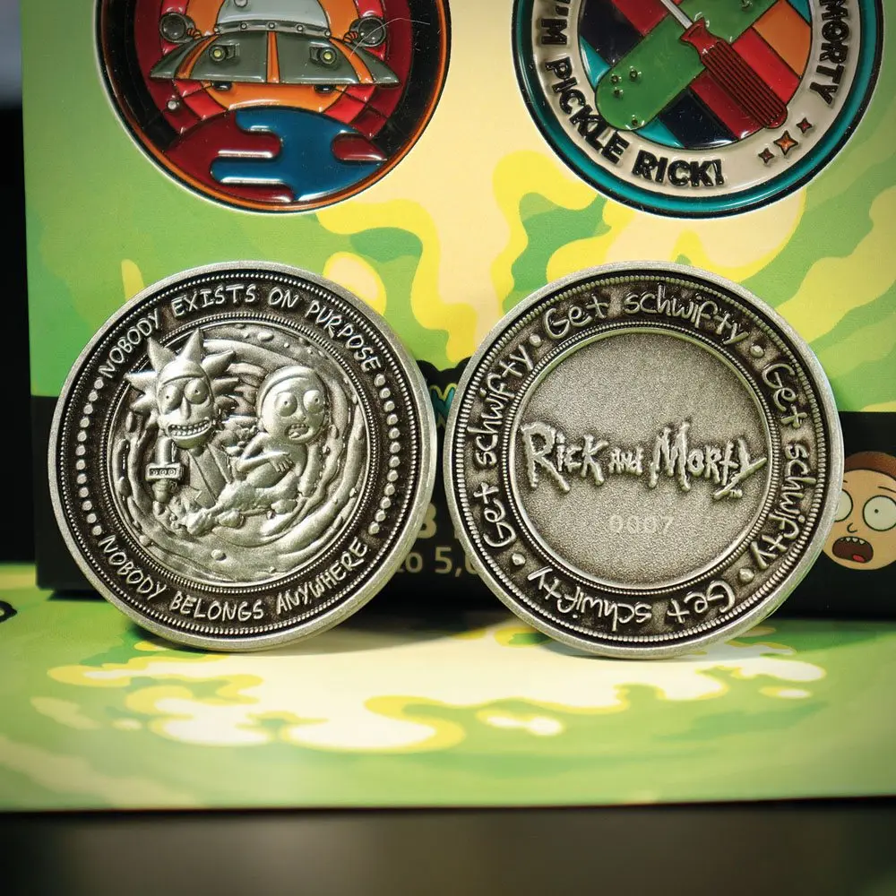 Rick &amp; Morty Gyűjthető érme Limitált kiadás termékfotó