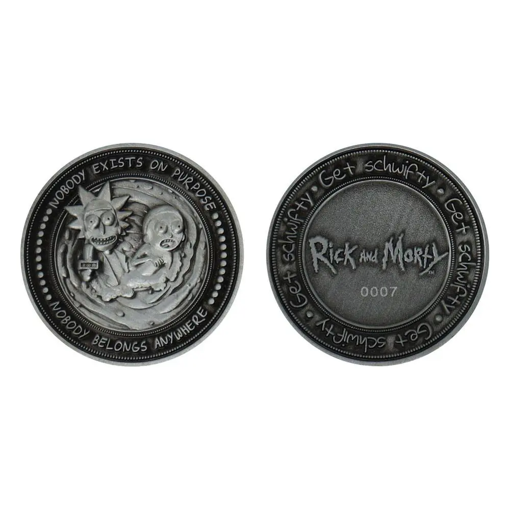 Rick &amp; Morty Gyűjthető érme Limitált kiadás termékfotó