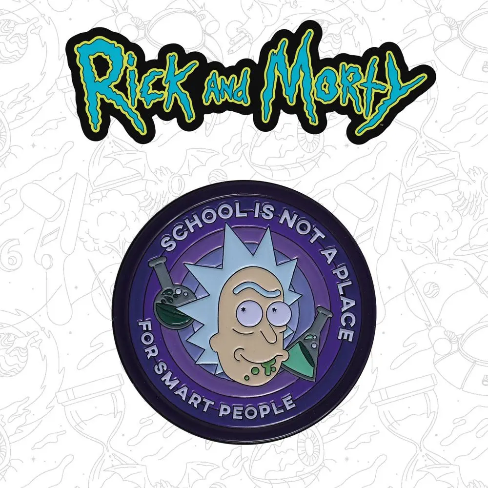 Rick &amp; Morty kitűző Limitált kiadás termékfotó