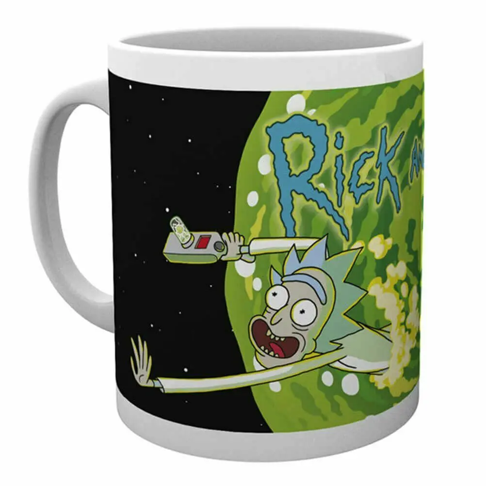 Rick &amp; Morty Logós bögre termékfotó