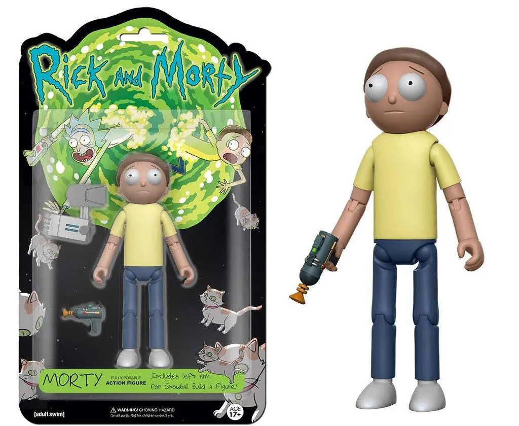 Rick &amp; Morty Morty akciófigura 13 cm termékfotó