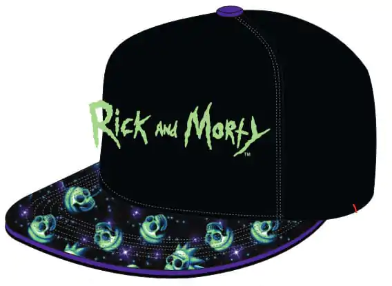 Rick & Morty Neon Logo Baseball sapka termékfotó