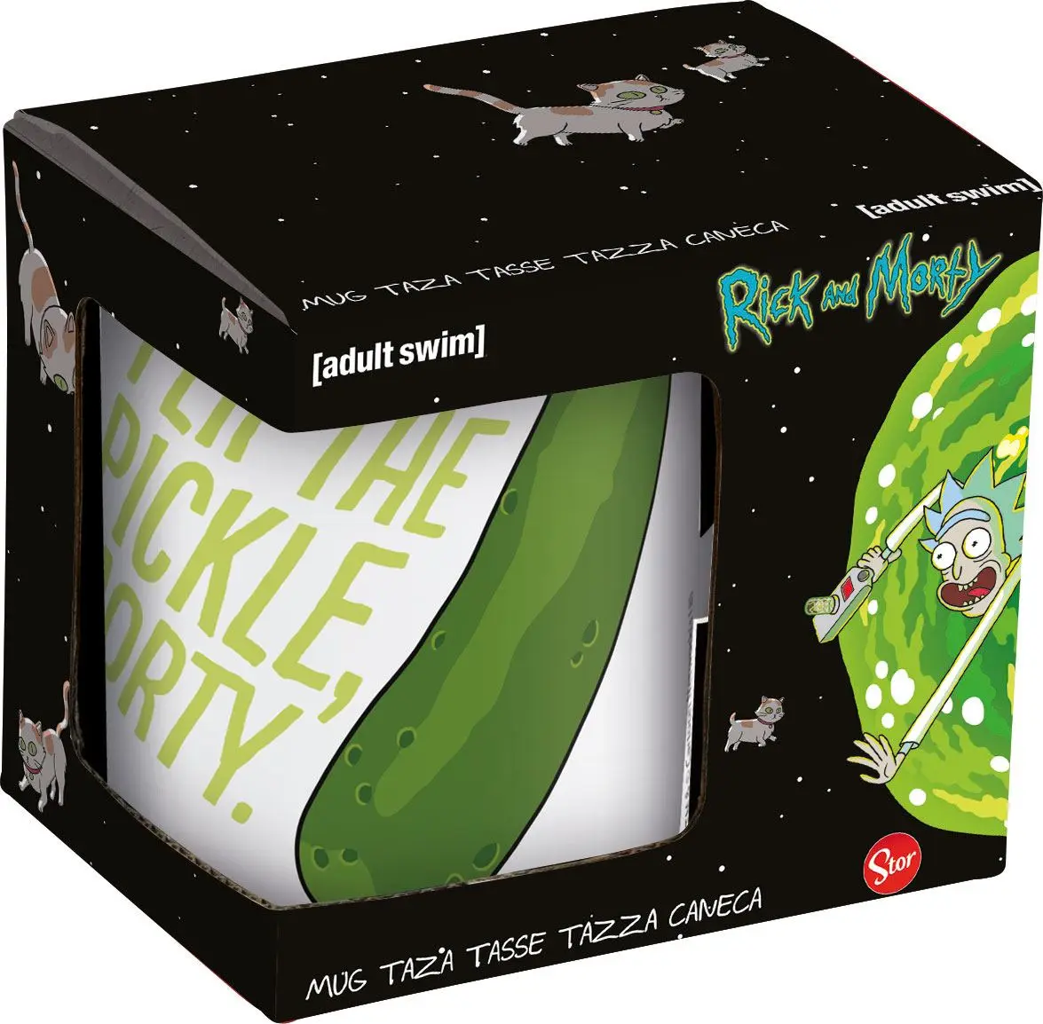 Rick &amp; Morty Pickle Rick bögre termékfotó