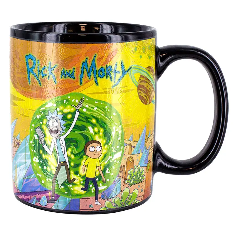 Rick &amp; Morty színváltós bögre termékfotó