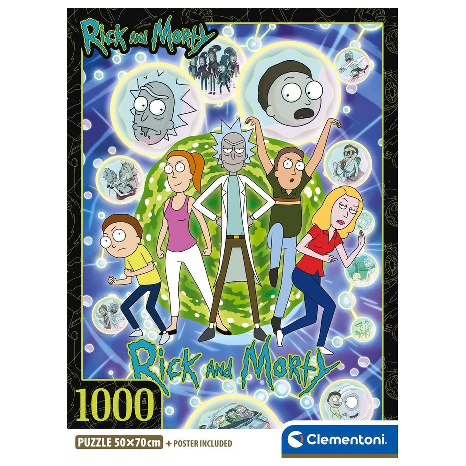 Rick and Morty 1 puzzle 1000db-os termékfotó