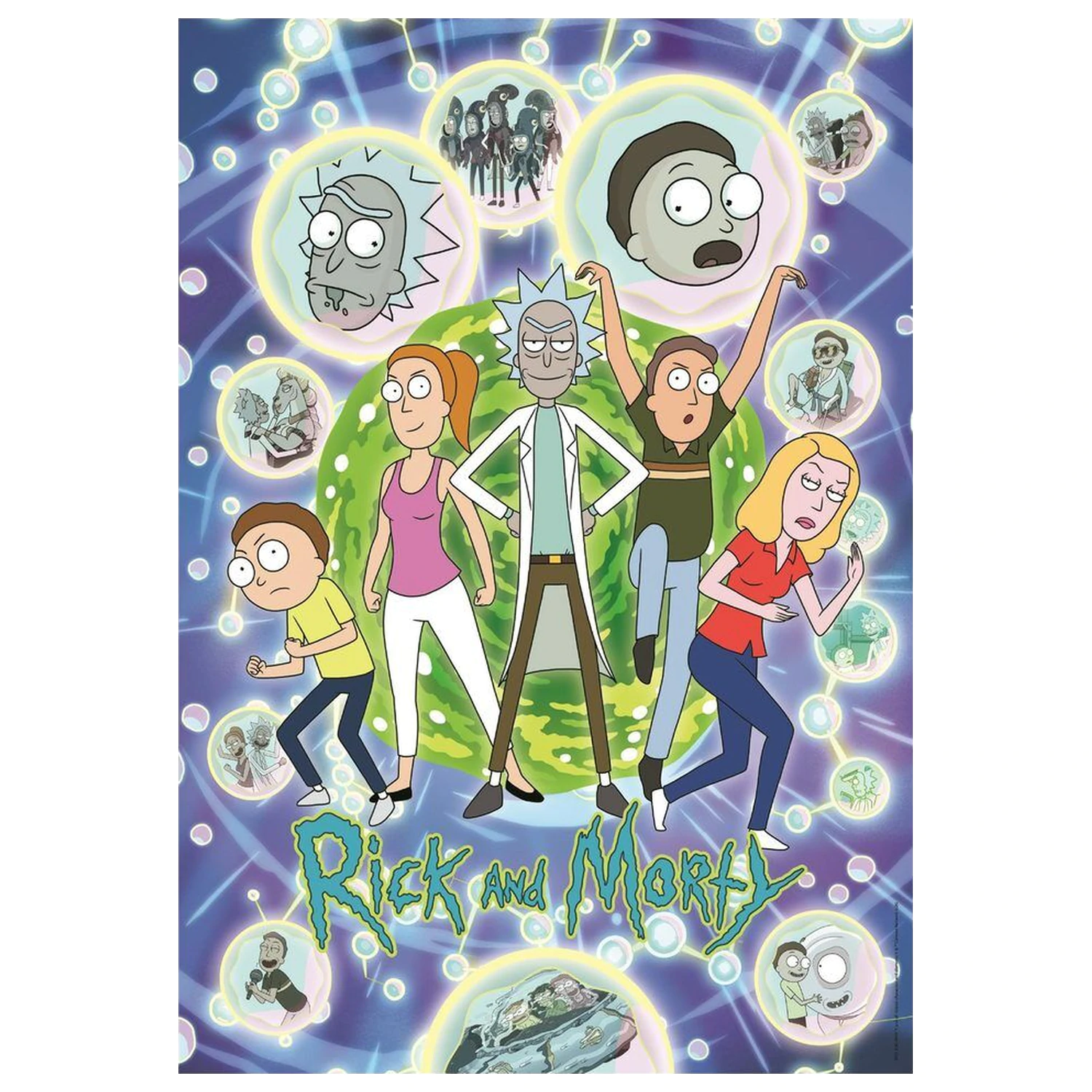 Rick and Morty 1 puzzle 1000db-os termékfotó