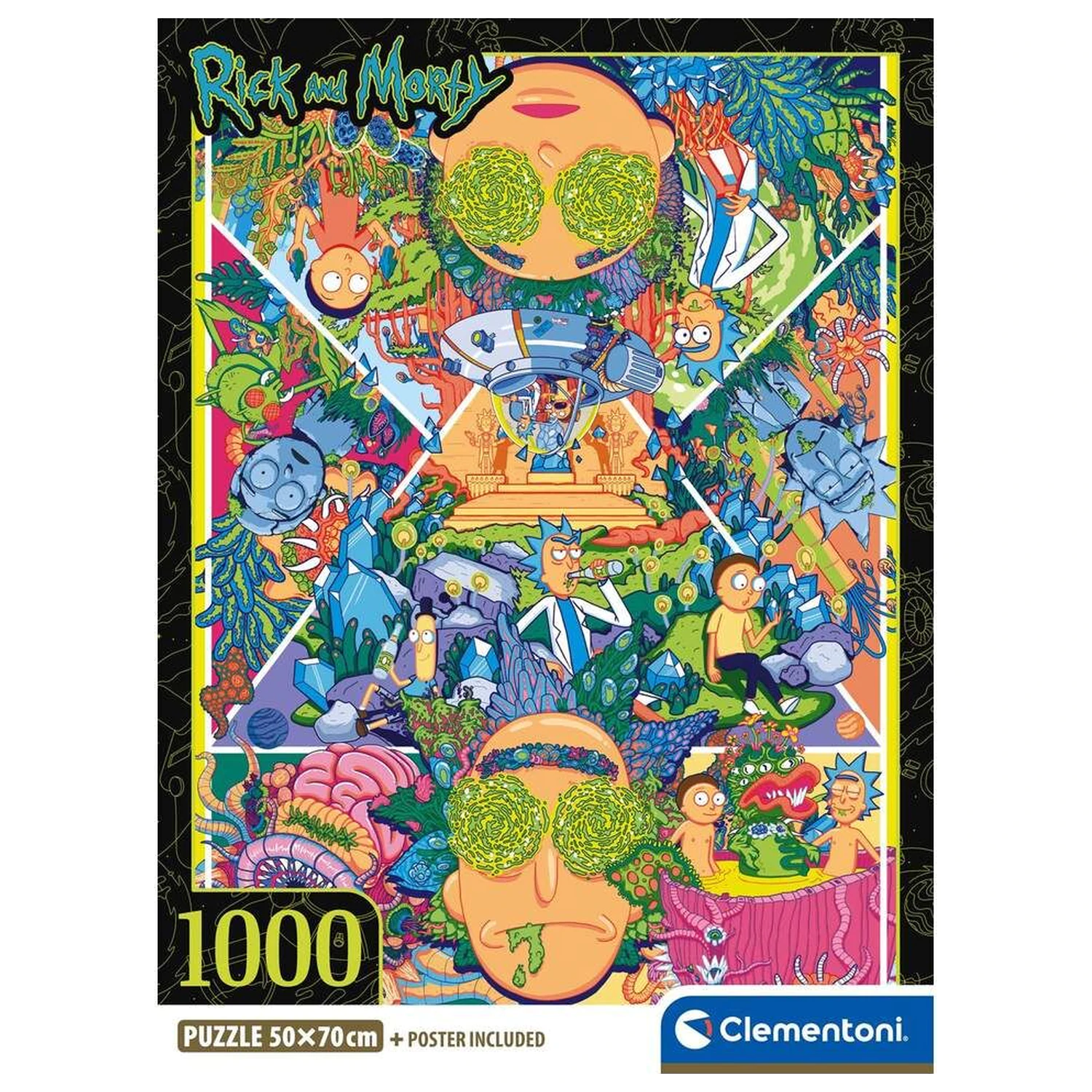 Rick and Morty 2 puzzle 1000db-os termékfotó
