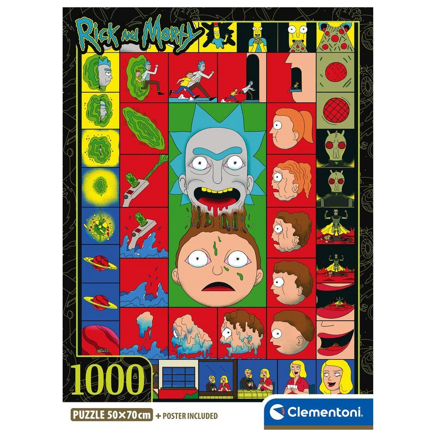 Rick and Morty 3 puzzle 1000db-os termékfotó