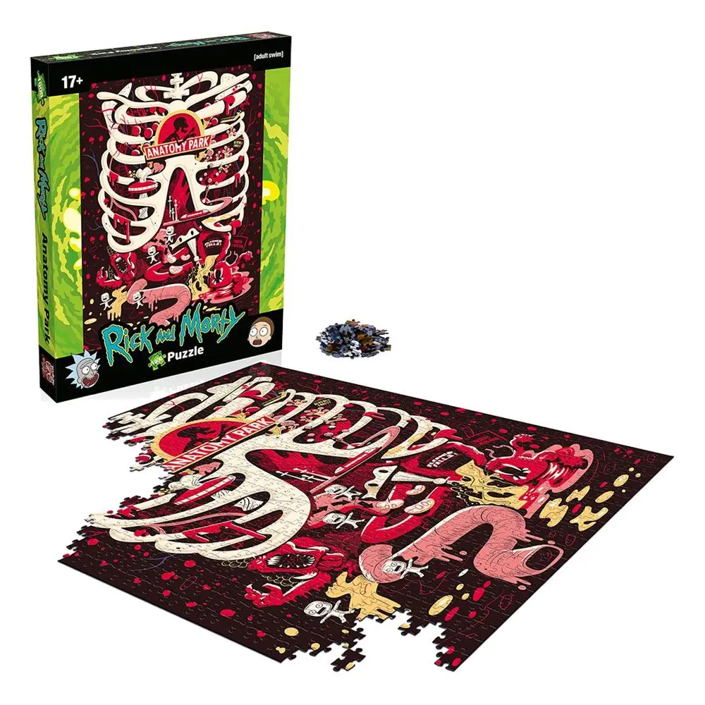 Rick and Morty Anatomy Park puzzle (1000 darab) termékfotó