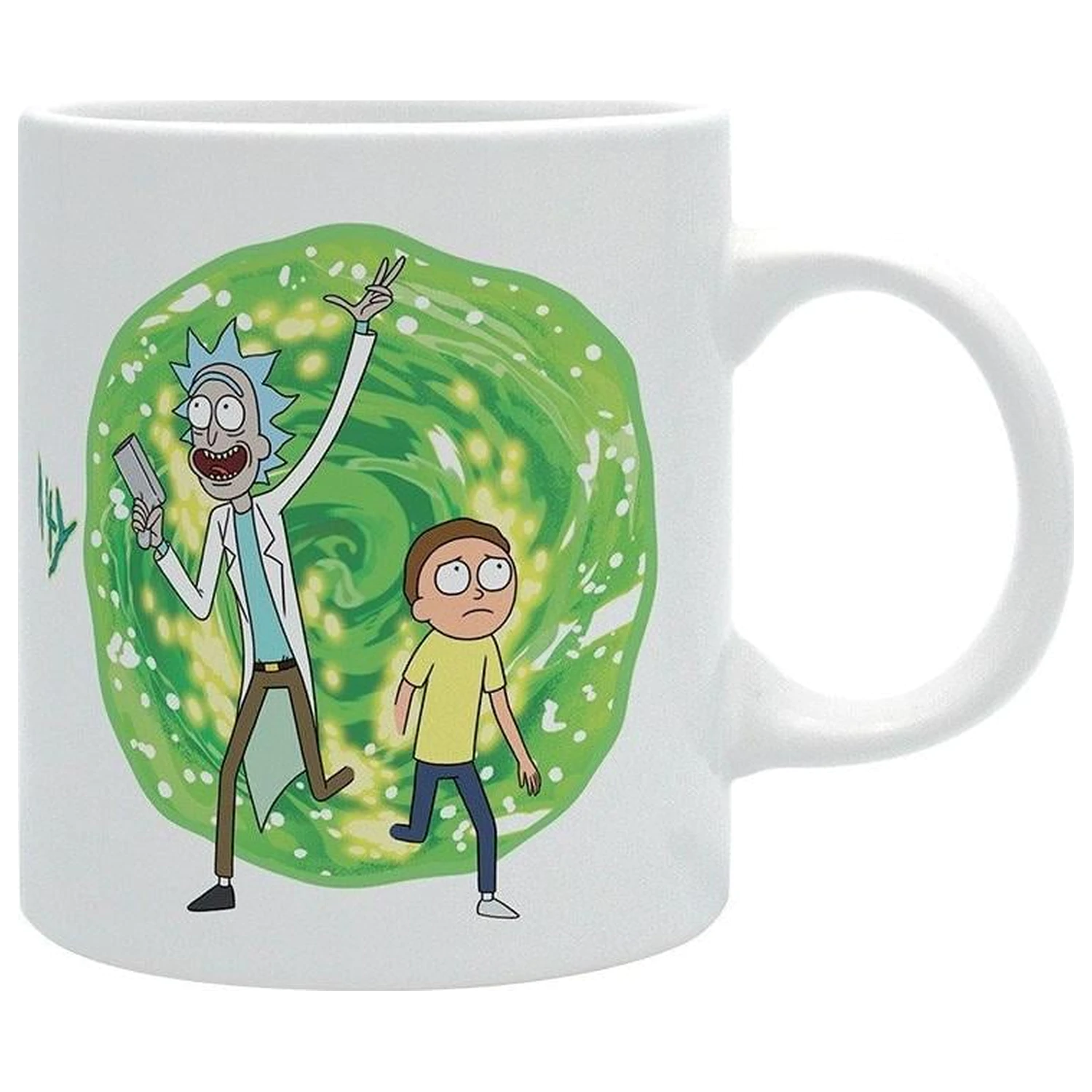 Rick and Morty bögre Portal Subli termékfotó