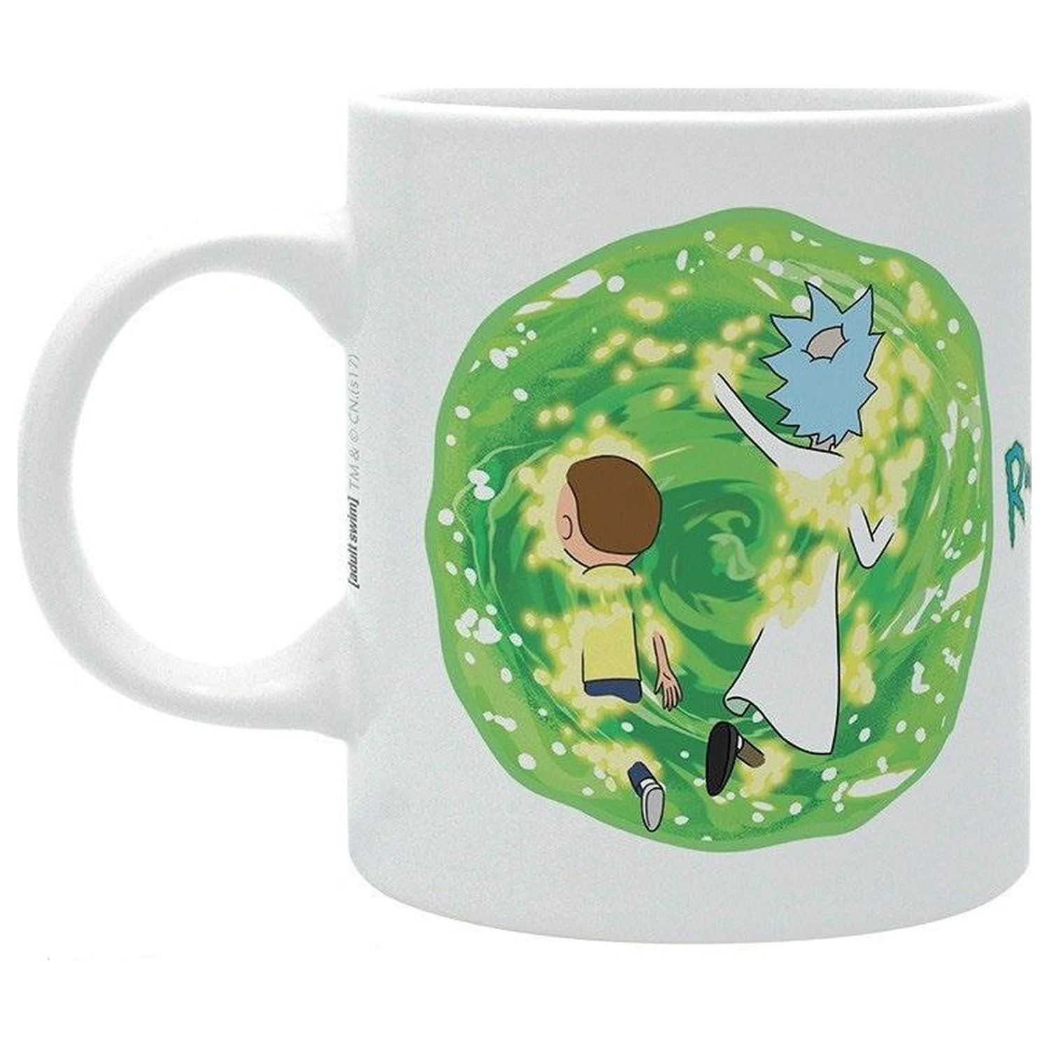 Rick and Morty bögre Portal Subli termékfotó