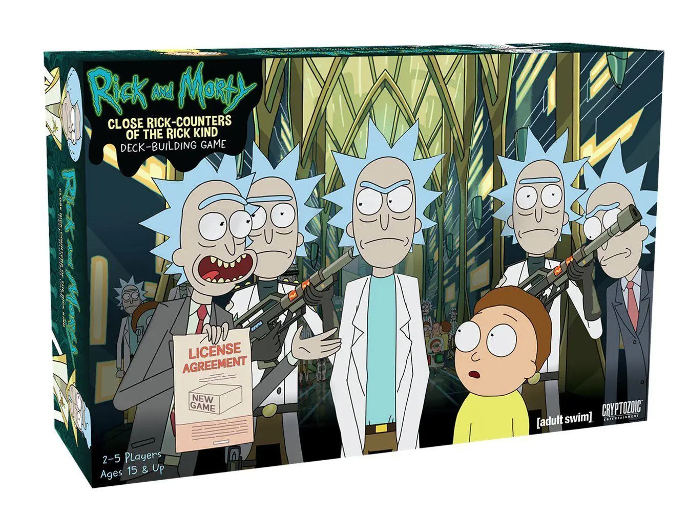 Rick and Morty Deck-Building Game Close Rick-Counters of the Rick Kind Angol nyelvű társasjáték termékfotó