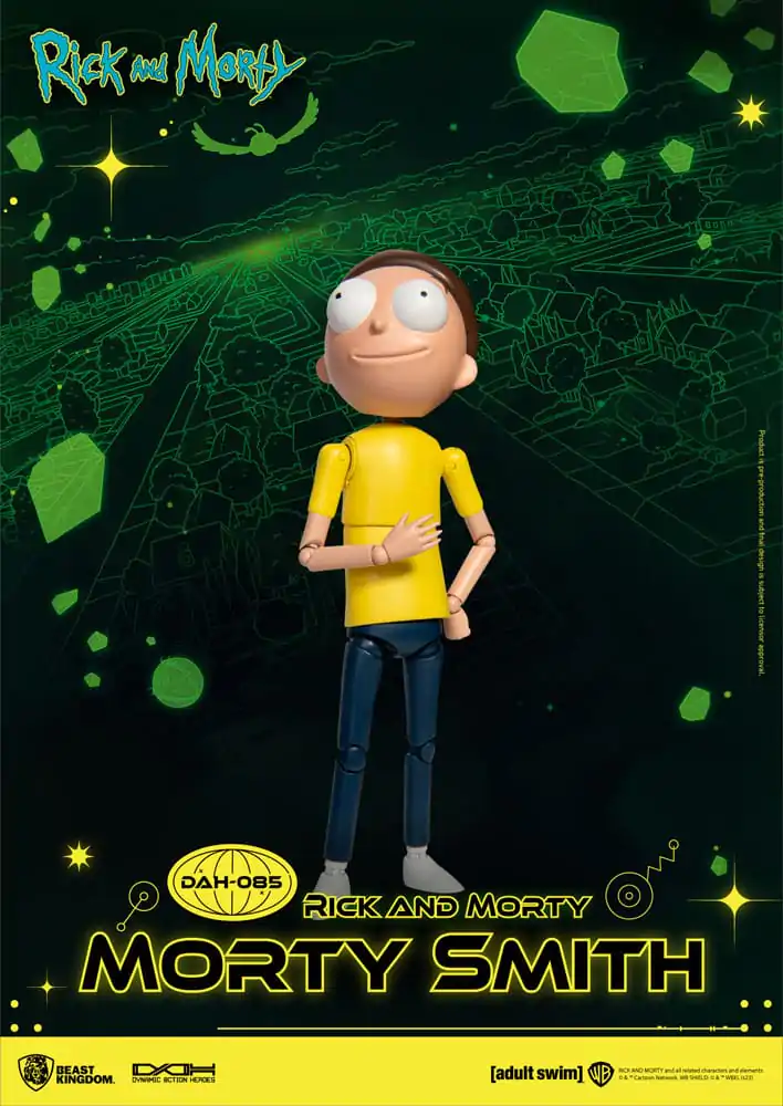 Rick and Morty Dynamic 8ction Heroes Action Figure 1/9 Morty Smith 23 cm termékfotó