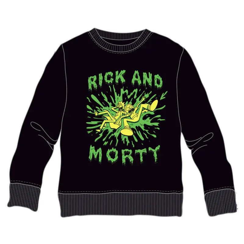 Rick and Morty felnőtt pulóver termékfotó