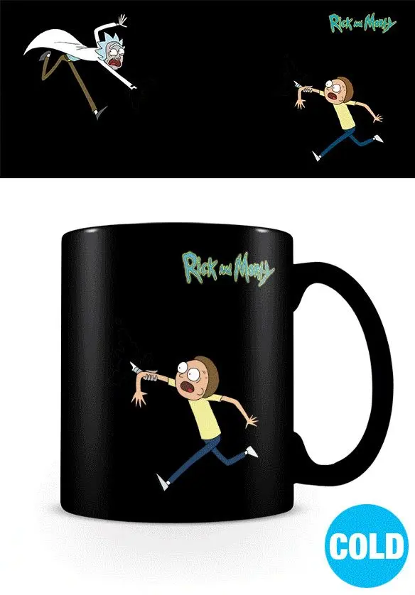 Rick and Morty hőre változó Portals bögre termékfotó