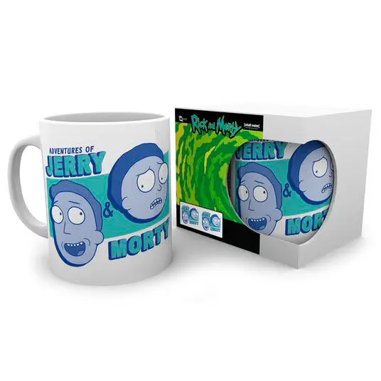 Rick and Morty Jerry és Morty bögre termékfotó