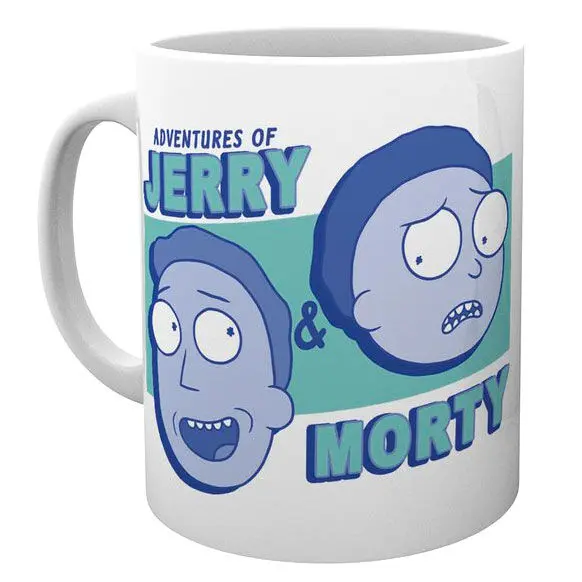 Rick and Morty Jerry és Morty bögre termékfotó
