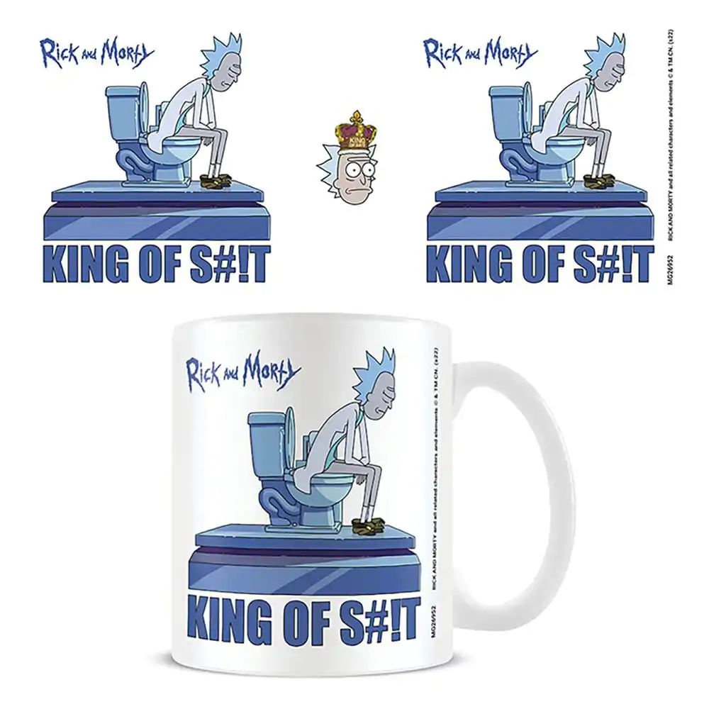 Rick and Morty Mug King of Shit termékfotó