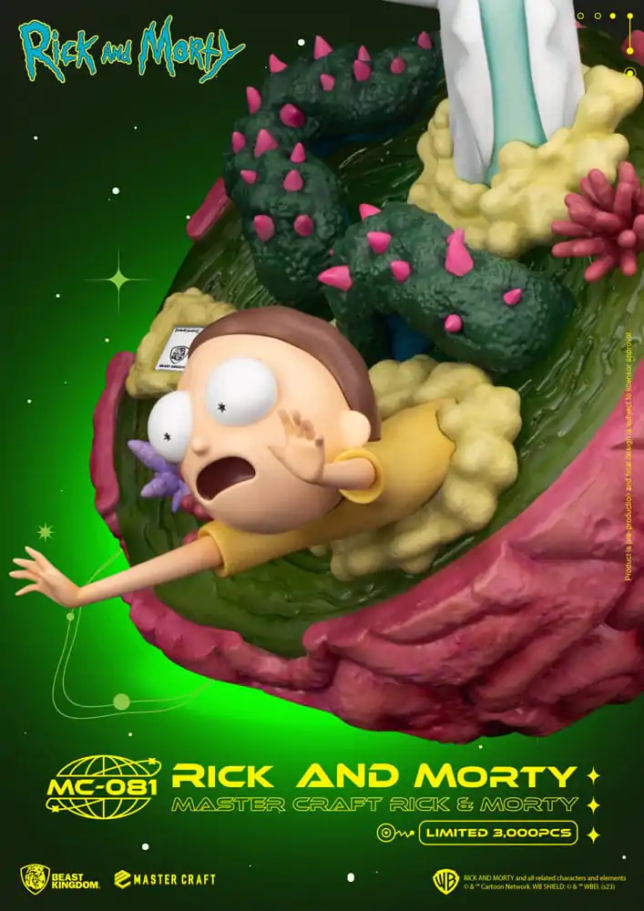 Rick and Morty Master Craft Statue Rick and Morty 42 cm termékfotó