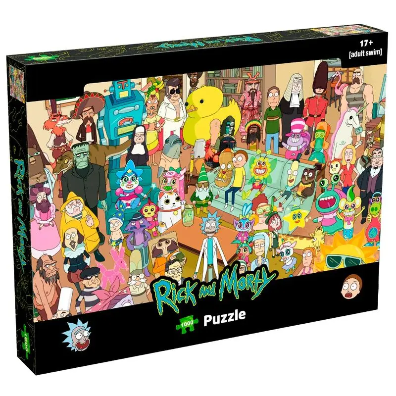 Rick and Morty puzzle 1000 db.-os termékfotó