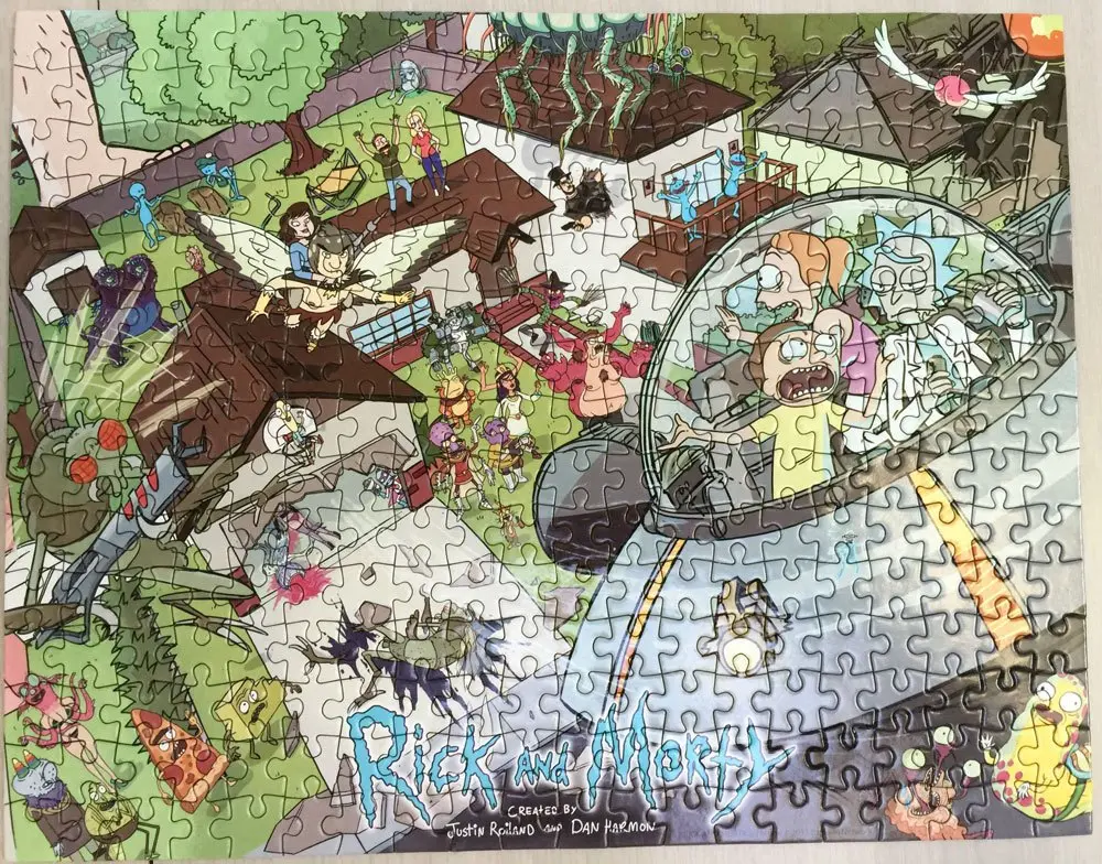 Rick and Morty Puzzle LC Exkluzív termékfotó