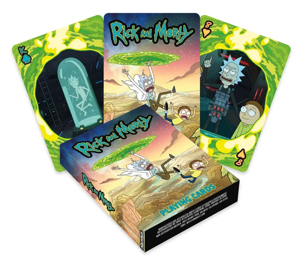 Rick and Morty Playing Cards Scenes termékfotó