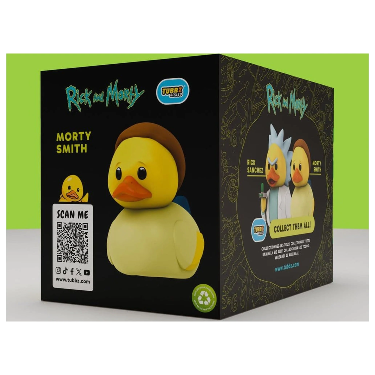 Rick and Morty Tubbz PVC figura Morty Boxed Edition 10 cm  termékfotó
