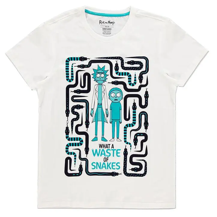 Rick and Morty Waste Of Snakes póló termékfotó