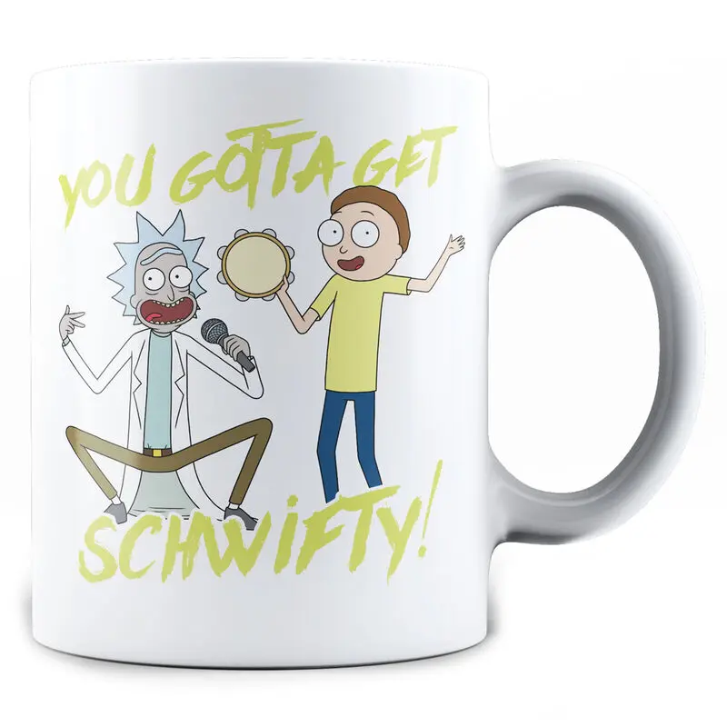 Rick és Morty Get Schwifty bögre termékfotó