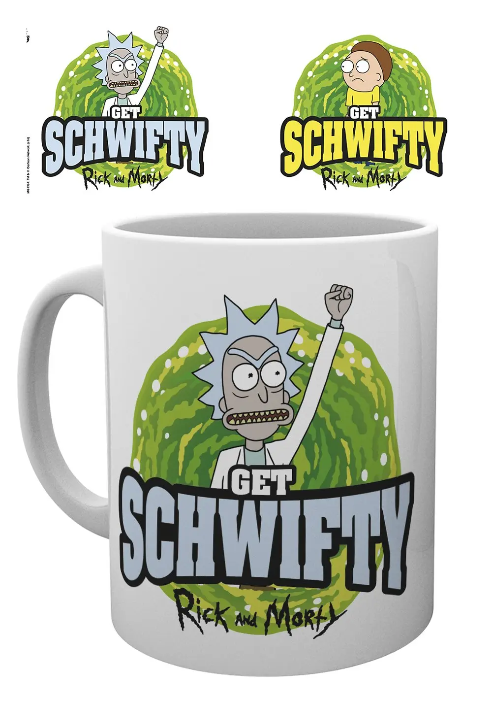Rick és Morty Get Schwifty bögre termékfotó