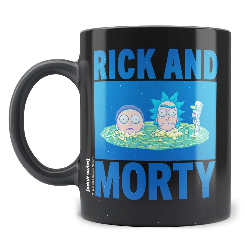 Rick és Morty Heads Portal bögre termékfotó