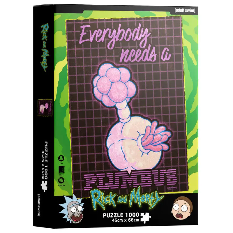 Rick és Morty Plumbus puzzle 1000db-os termékfotó