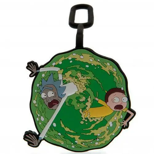 Rick és Morty poggyászcímke termékfotó