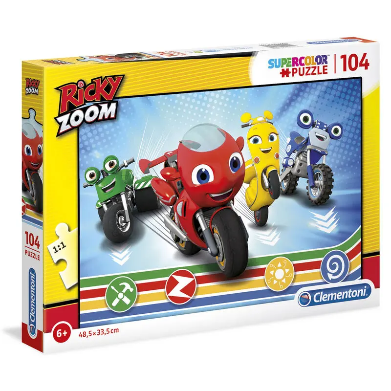 Ricky Zoom puzzle 104db-os termékfotó