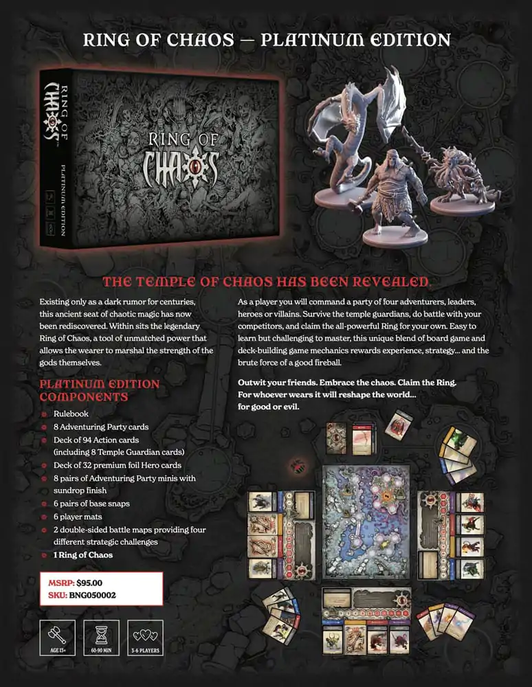 Ring of Chaos Table Top Role Playing Game Board Game Platinum Edition *English Version* termékfotó