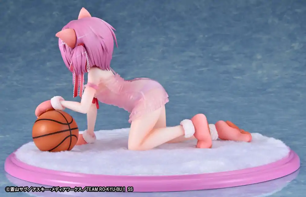 Ro-Kyu-Bu: Fast Break! 1/7 Tomoka Minato Kemomimi Lingerie Ver. PVC szobor figura 18 cm termékfotó