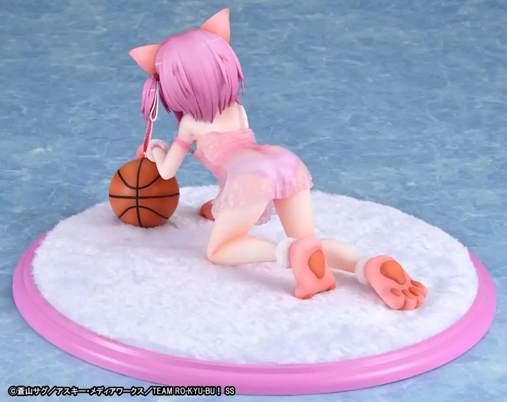 Ro-Kyu-Bu: Fast Break! 1/7 Tomoka Minato Kemomimi Lingerie Ver. PVC szobor figura 18 cm termékfotó