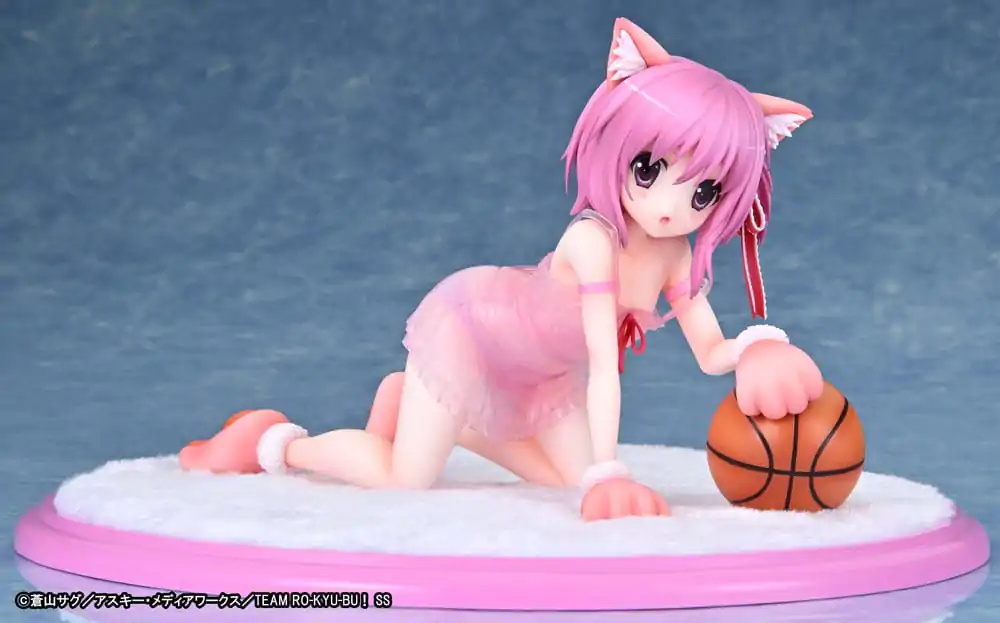 Ro-Kyu-Bu: Fast Break! 1/7 Tomoka Minato Kemomimi Lingerie Ver. PVC szobor figura 18 cm termékfotó