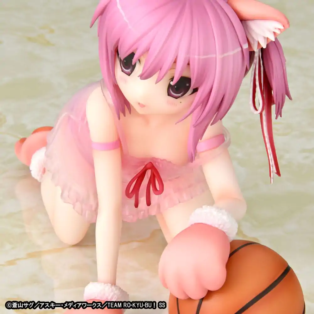 Ro-Kyu-Bu: Fast Break! 1/7 Tomoka Minato Kemomimi Lingerie Ver. PVC szobor figura 18 cm termékfotó