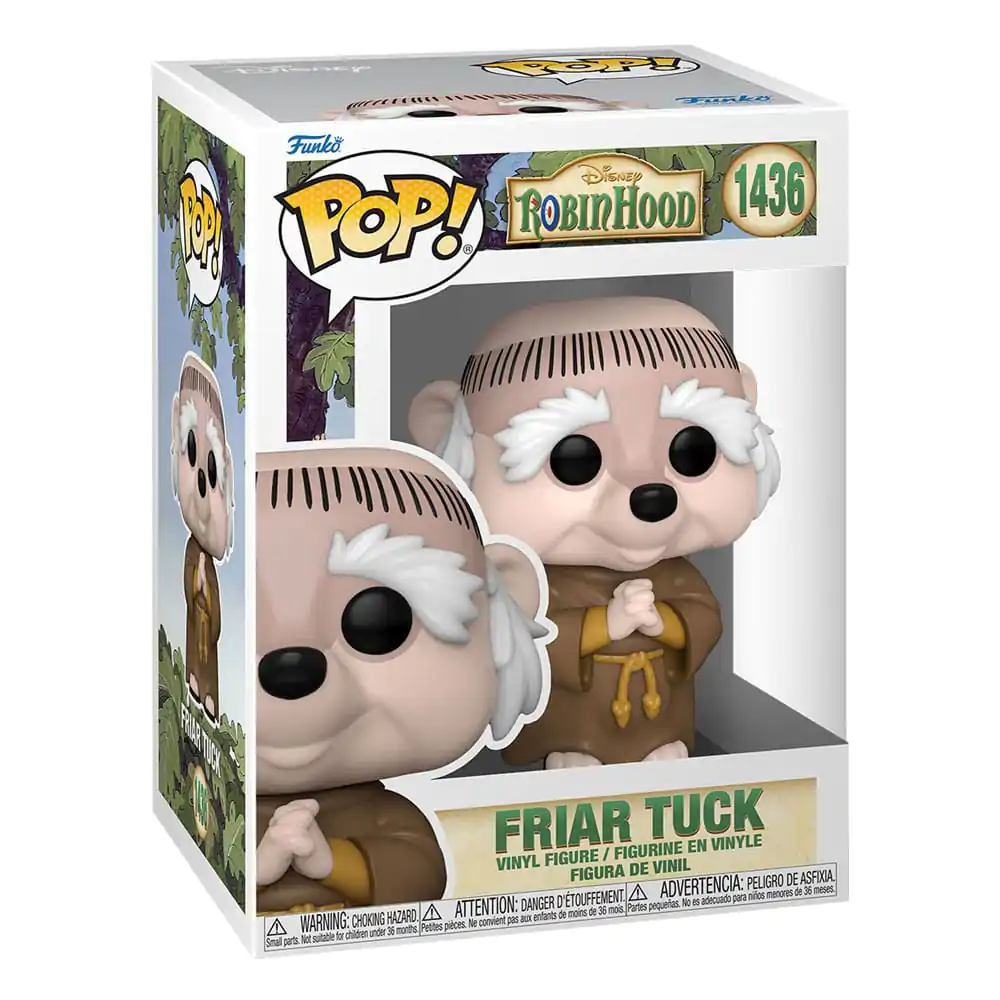 Robin Hood Funko POP! Disney Vinyl figura Friar Tuck 9 cm termékfotó