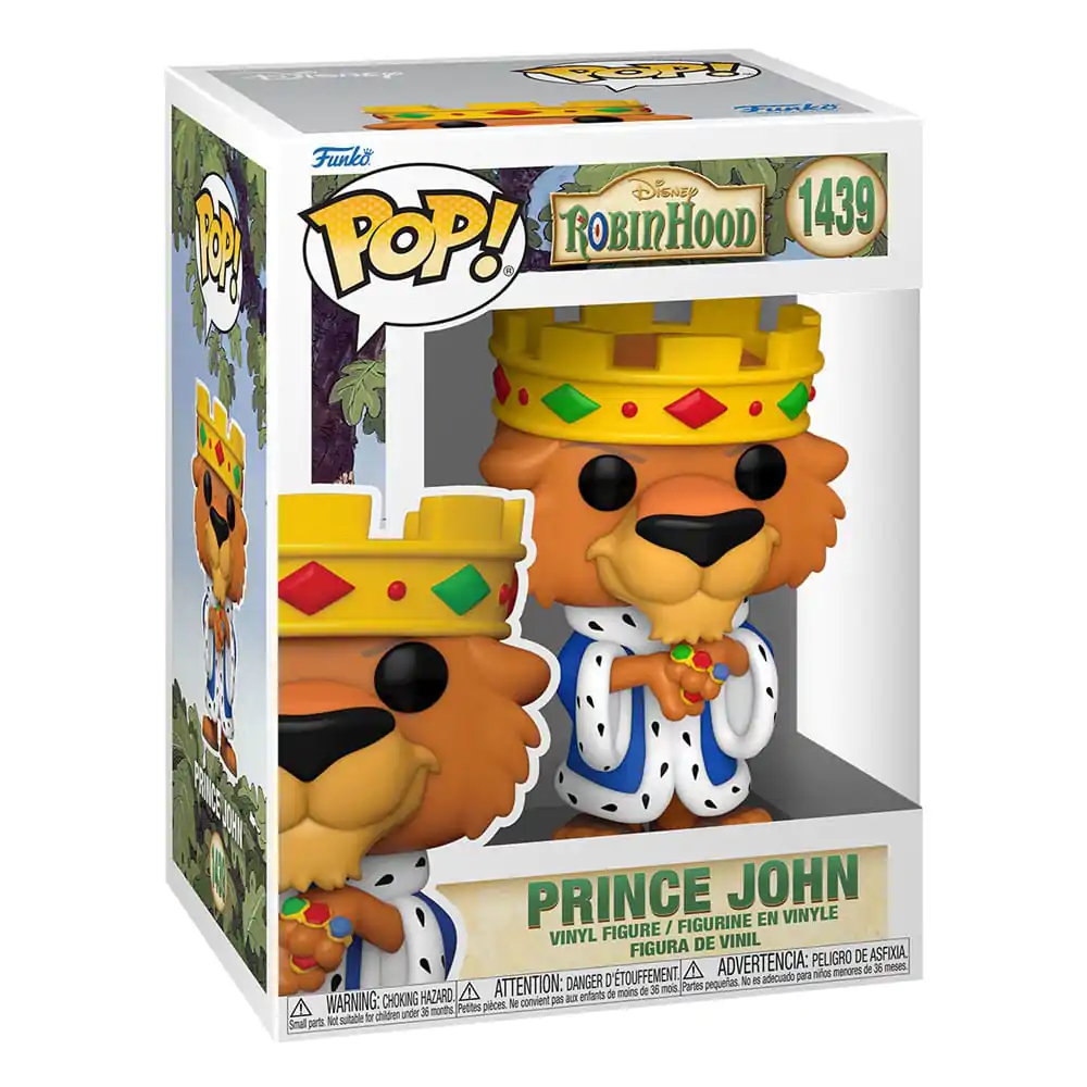 Robin Hood Funko POP! Disney Vinyl figura Prince John 9 cm termékfotó