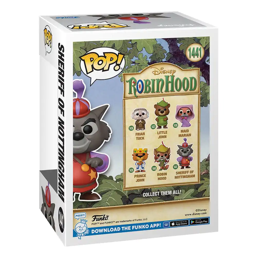 Robin Hood POP! Disney Vinyl Figure Sheriff of Nottingham 9 cm termékfotó