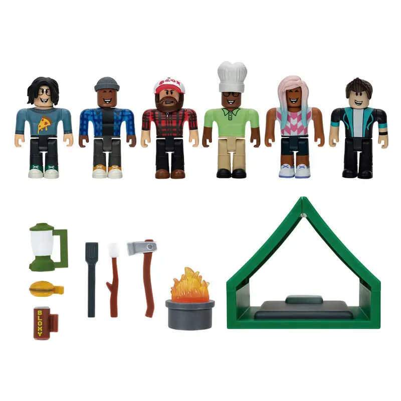 Roblox Camping Crew Welcome To Bloxburg figura csomag termékfotó