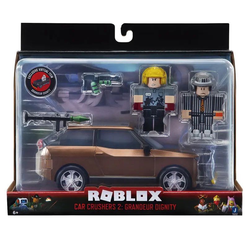 Roblox Car Crushers 2 Grandeur Dignity jármű és figura csomag termékfotó