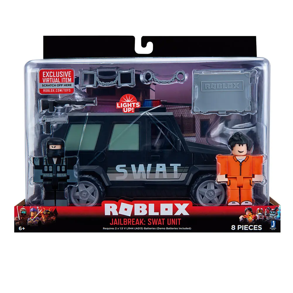 Roblox Jailbreak Swat Unit jármű és figura csomag termékfotó