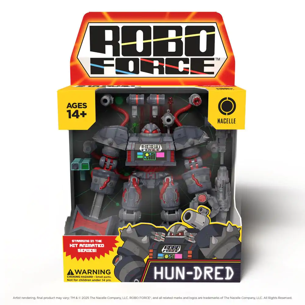 Robo Force Wave 2 Hun-Dred akciófigura 23 cm termékfotó