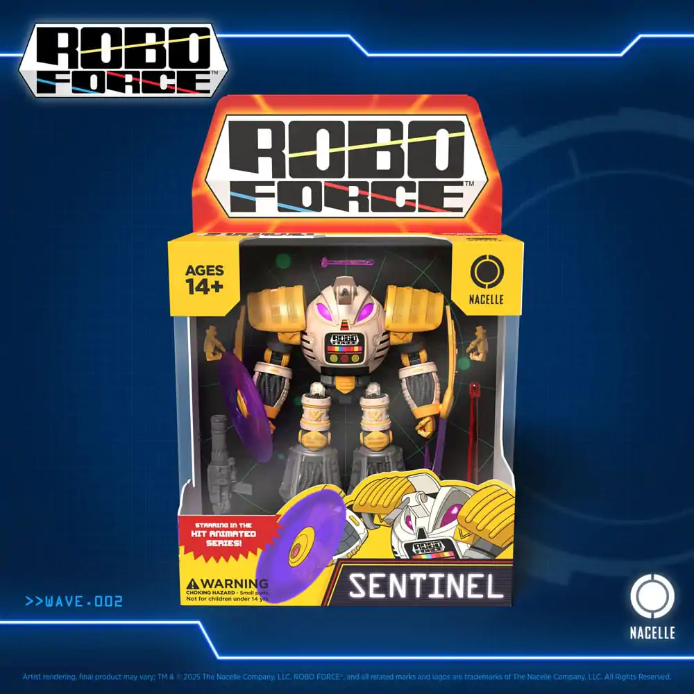 Robo Force Wave 2 Sentinel akciófigura 18 cm termékfotó